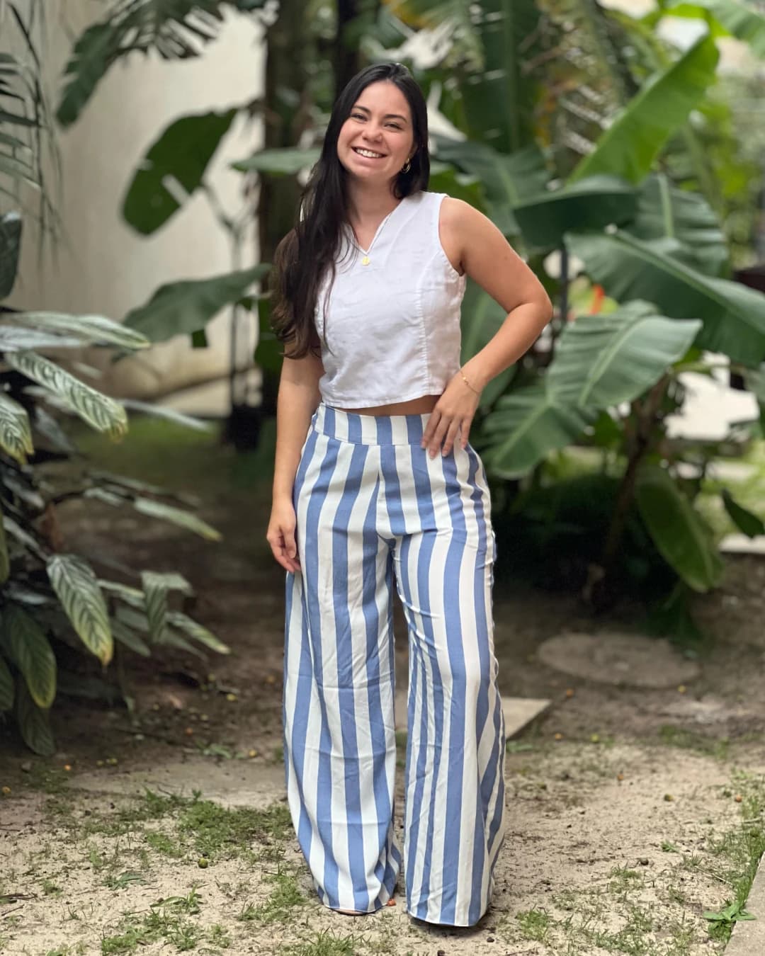 Calça Ampla