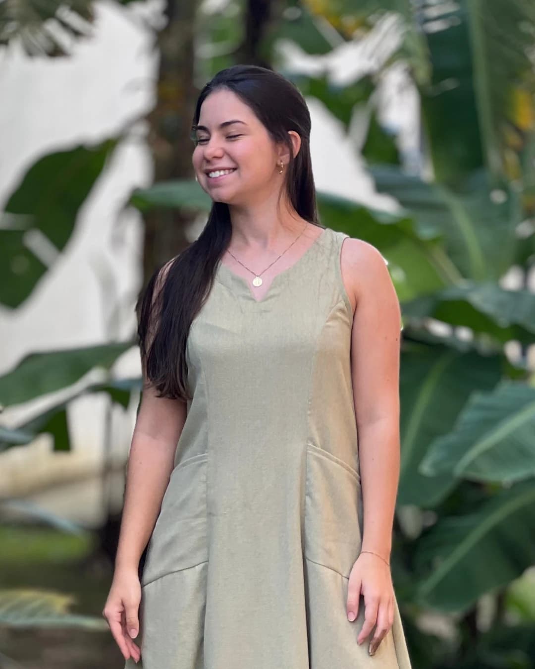 Vestido Longo com Bolsos + Adaptação para Blusa 2