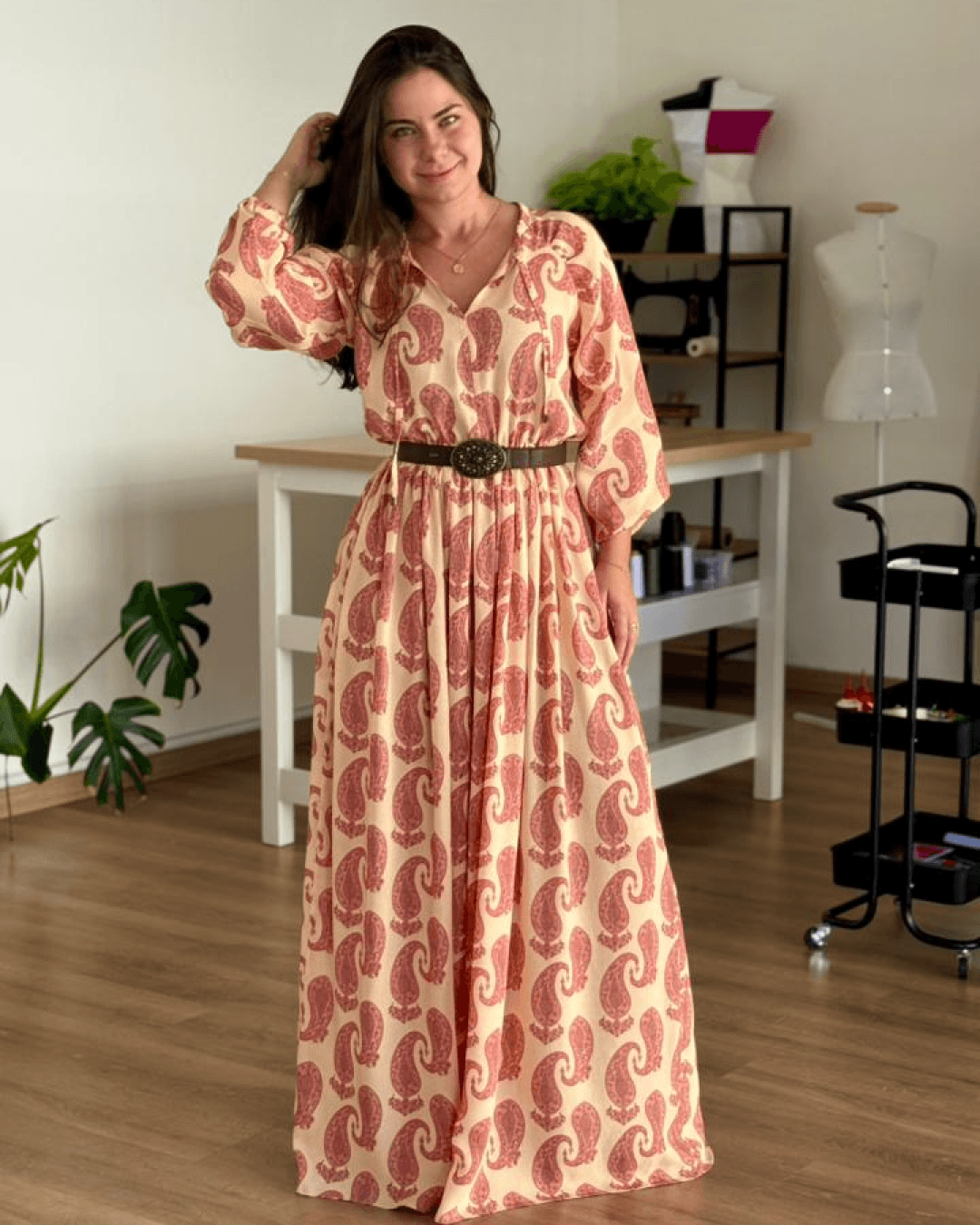 Bata Boho + Vestido Boho